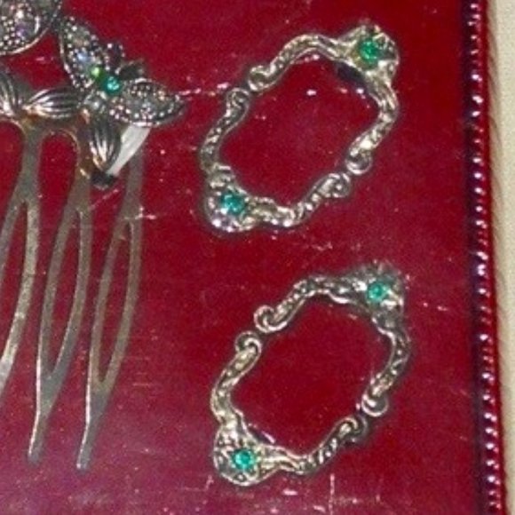 Vintage Rare Antique Style Unique Elegant 5 Pc Hair Set